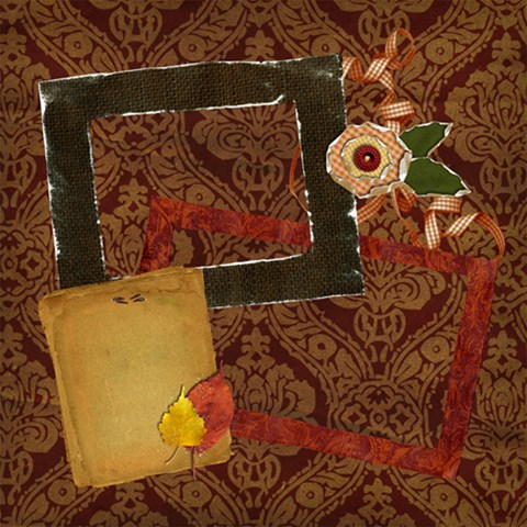 20 Fall Harvest Quick Pages By Mikki 12 x12  Scrapbook Page - 6