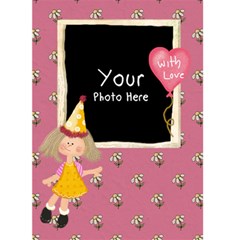 Lil-card1 - Greeting Card 5  x 7 