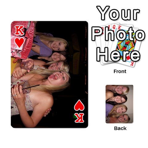 King Mels Bday Cards By Brittany Nelson Front - HeartK