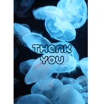 moonjelly thank you - Greeting Card 4.5  x 6 