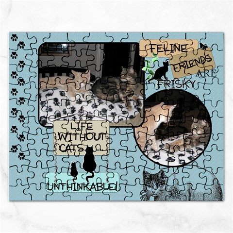 Feline Friends Puzzle By Lil Front
