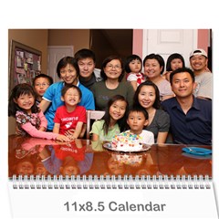 calendar 2011 (Chan) - Wall Calendar 11  x 8.5  (12-Months)