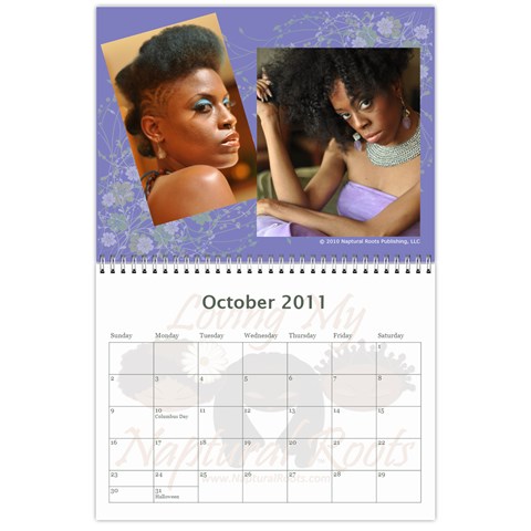Naptural Roots 2011 Calendar By Leanne Dolce Oct 2011