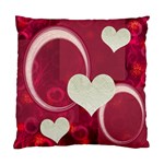 I Heart You Pink Pillow Cushion Case - Standard Cushion Case (One Side)