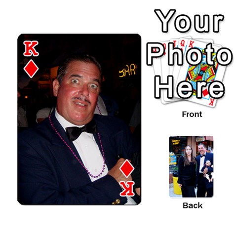 King Key West Fantasyfest Cards  By Kimswhims1 Front - DiamondK