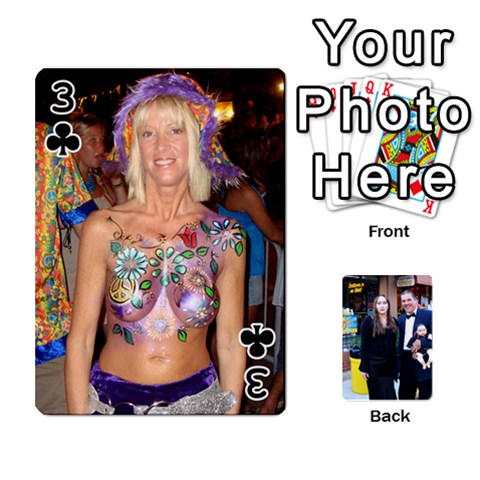 Key West Fantasyfest Cards  By Kimswhims1 Front - Club3