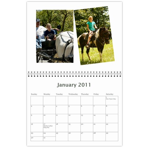 Breanna s Calendar By Rick Conley Jan 2011