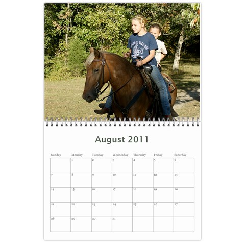 Breanna s Calendar By Rick Conley Aug 2011