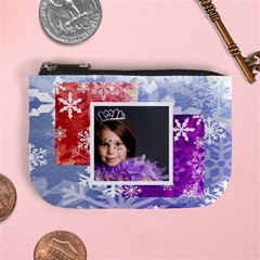 Snowflakes holiday mini coin purse Snowflakes holiday mini coin purse