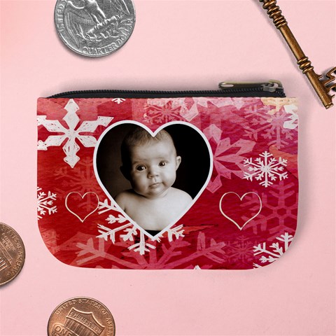 My Winter Valentine Mini Coin Purse By Catvinnat Back