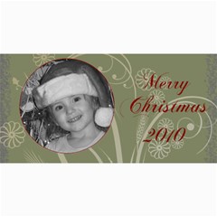 Merry Christmas 2010 - 4  x 8  Photo Cards