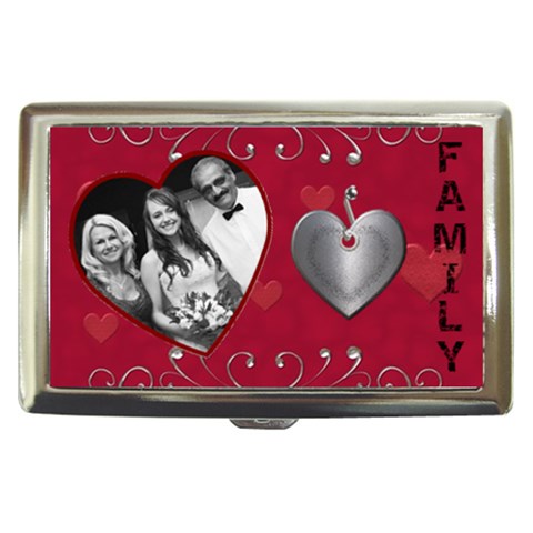 Family Cigarette/money/business Card Case By Lil Front