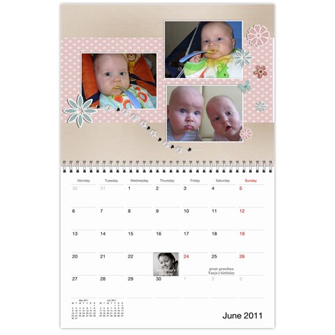 Calendar Jun 2011