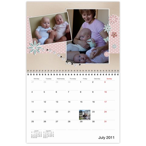 Calendar Jul 2011