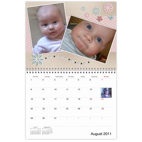 Calendar Aug 2011
