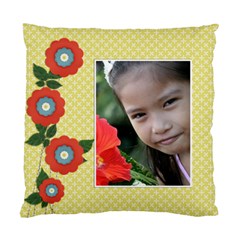 Custom Cushion Case (Two Sides) - flowers1 - Standard Cushion Case (Two Sides)