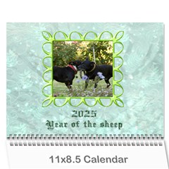 2025 Calandar - Wall Calendar 11  x 8.5  (12-Months)