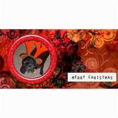 Xmas Photocard 3 - 4  x 8  Photo Cards