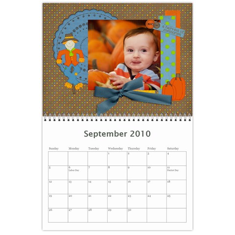 N And D Calendar  11 By Laura Sep 2010