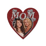 Diamond Mom Heart Magnet - Magnet (Heart)