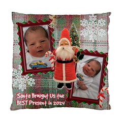 Santa Brought Us the BEST Present in 2024 Pillow Case Cover - Standard Cushion Case (Two Sides)