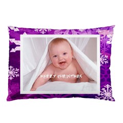 Merry Christmas funky snowflake  pillow case