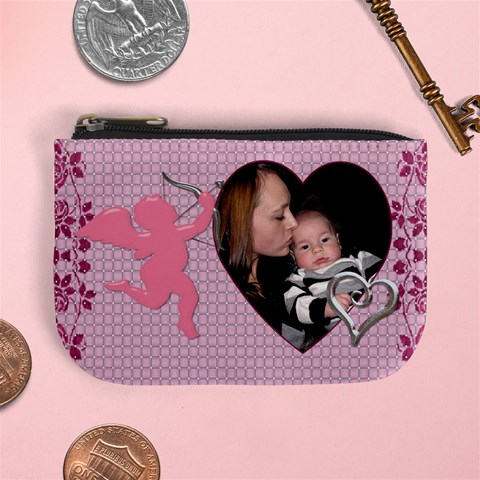 Cupid Mini Coin Purse By Lil Front
