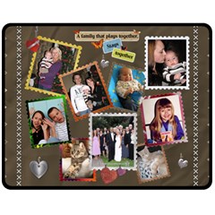 Family Medium Size Fleece Blanket - Fleece Blanket (Medium)