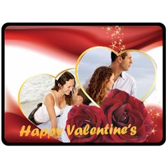 love - Fleece Blanket (Large)