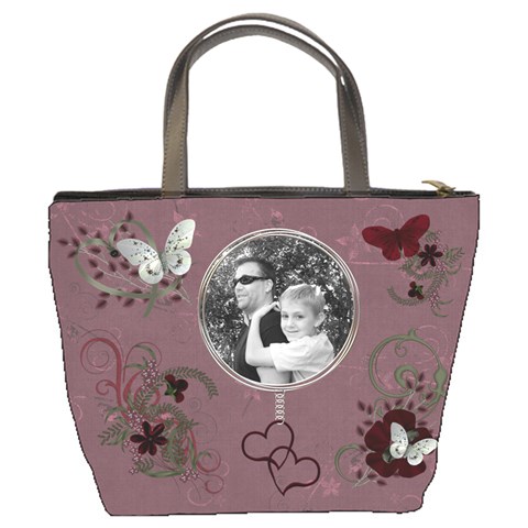 Midnight Sun Bucket Bag Back