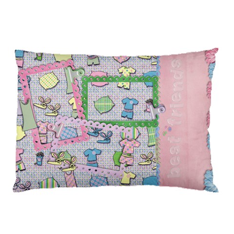 Slumber Party Pillow Case By Mikki 26.62 x18.9  Pillow Case