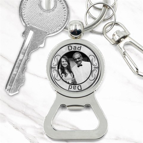 Dad Bottle Opener/key Chain By Lil Front