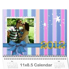 FAMILY CALENDAR 2012 - Wall Calendar 11  x 8.5  (12-Months)