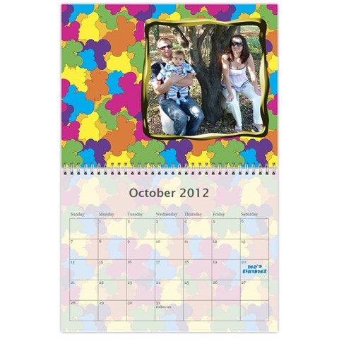 Family Calendar 2012 By Daniela Oct 2012
