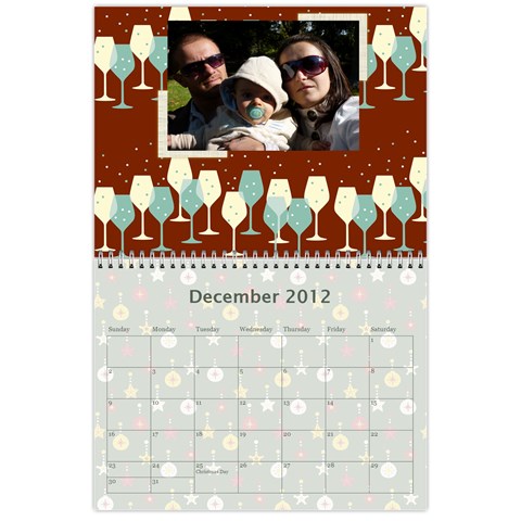 Family Calendar 2012 By Daniela Dec 2012