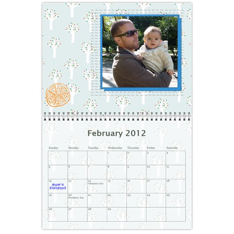 Family Calendar 2012 By Daniela Feb 2012