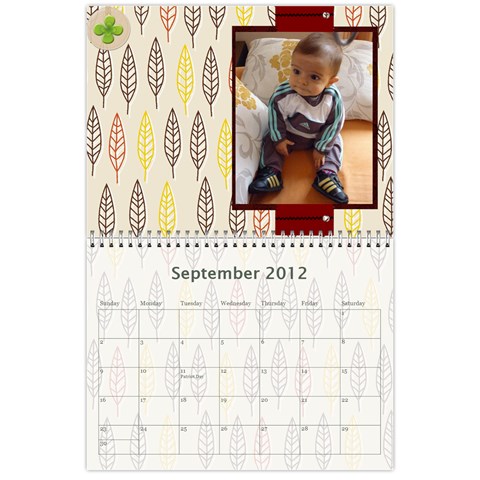 Family Calendar 2012 By Daniela Sep 2012