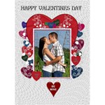 Key To My Heart Valentines Day Card - Greeting Card 5  x 7 