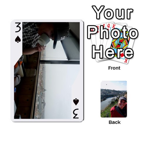 Spain Cards By Adamarys Front - Spade3