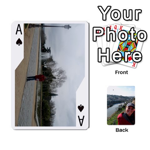 Ace Spain Cards By Adamarys Front - SpadeA