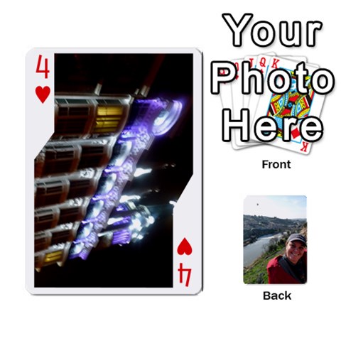 Spain Cards By Adamarys Front - Heart4