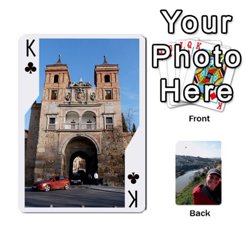 King Spain Cards By Adamarys Front - ClubK