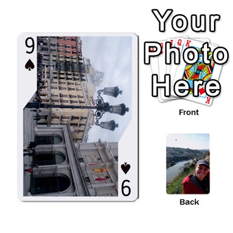 Spain Cards By Adamarys Front - Spade9
