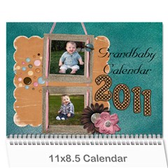 A and D Calendar  11 - Wall Calendar 11  x 8.5  (12-Months)