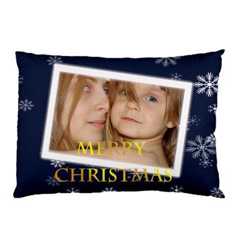Xmas By Wood Johnson 26.62 x18.9  Pillow Case