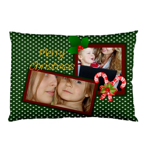 Xmas By Wood Johnson 26.62 x18.9  Pillow Case