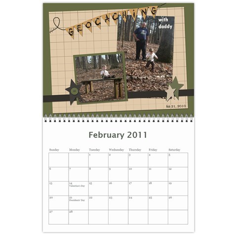 Carolyns 2011 Calendar By Kelly Feb 2011