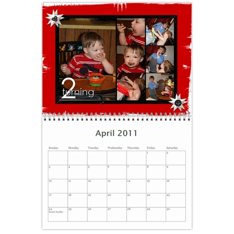 Carolyns 2011 Calendar By Kelly Apr 2011