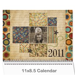 Calendar 2011 - Wall Calendar 11  x 8.5  (12-Months)