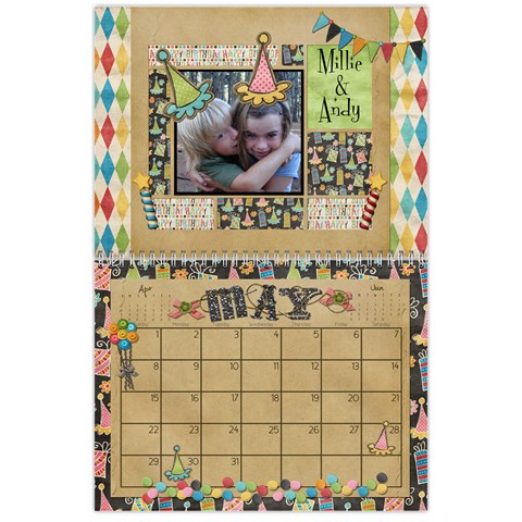 Calendar 2011 By Marina Tang May 2011